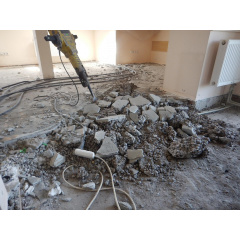 Демонтаж бетона отбойным молотком Киев