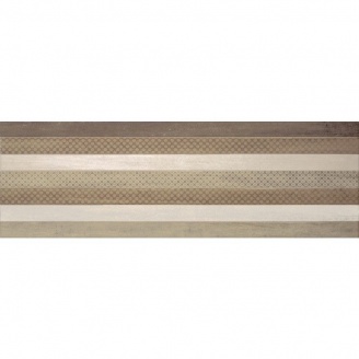 Керамічна плитка Baldocer Vasari Decor Linee Brown 28х85 см