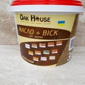 Масло-віск Oak House 3 л білий