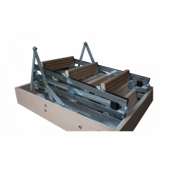 Горищні сходи Bukwood Compact Metal Mini 80х70 см Лосинівка