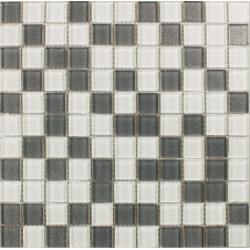 Скляна мозаїка Керамік Полісся Silver White Grey 300х300х6 мм