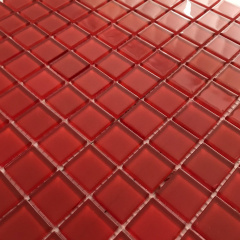 Стеклянная мозаика Керамик Полесье Ред 300х300х4 мм Ровно