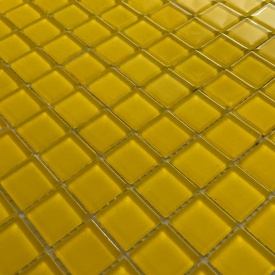 Стеклянная мозаика Керамик Полесье Yellow 300х300х4 мм
