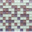 Скляна мозаїка Керамік Полісся Glam White Lilac 300х300х6 мм Івано-Франківськ
