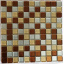 Стеклянная мозаика Керамик Полесье Glance Beige Mix 300х300х6 мм Новояворовск