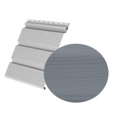 Софит Royal Europa Royal Soffit graphite перфорированный 3660х340 мм
