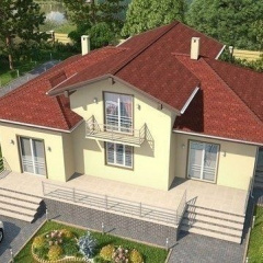 Битумная черепица Shinglas Классик Танго 3х333х1000 мм кленовый Стрый