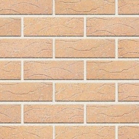 Клинкерный кирпич Керамейя КлинКЕРАМ Рустика Янтарь 32 ПР-1 с посыпкой 250x120x65 мм