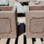 Бетонный колонный блок МикаБет Тумба с мраморной крошки 40х40х50 см Тернополь