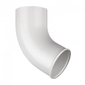 Сливное колено Акведук Премиум 100 мм белый RAL 9010
