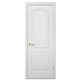 Двері міжкімнатні Новий стиль Сімплі Класик глухе 600х2000х34 мм білий
