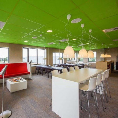 Акустическая влагостойкая плита Rockwool Rockfon Color All 600x600x15 мм зеленая Киев