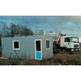 Будівництво побутового приміщення для персоналу 6х2,5 м