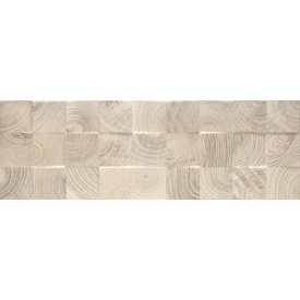 Настінна плитка Ceramica Paradyz Daikiri Wood Beige Struktura Kostki Sciana 25х75 см (017691)