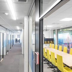 Акустична вологостійка ультрабіла матова плита Rockwool Rockfon Blanka 600x600x20 мм Ковель