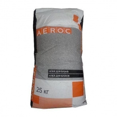 Клейова суміш AEROC Summer для газобетону літня 25 кг Одеса