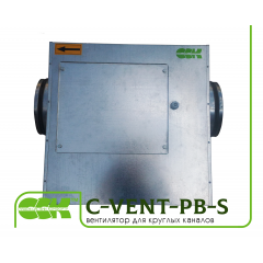 C-VENT-PB-S вентилятор канальний з назад загнутими лопатками в звукоізольованому корпусі