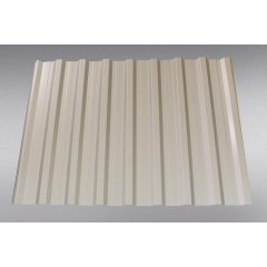 Профнастил Тайл НС-20 полиэстер 1145x20 мм RAL 9006 0,35 мм Новомосковск