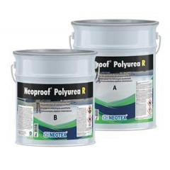 Гідроізоляційне покриття для дахів Neotex Neoproof Polyurea R A+B полімочевина white 19 кг Генічеськ