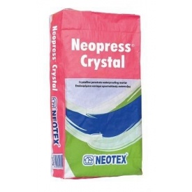 Гидроизоляционная смесь Neotex Neopress Crystal цементная 25 кг серая