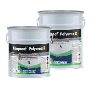 Гидроизоляционное покрытие для крыш Neotex Neoproof Polyurea R A+B полимочевина white 19 кг