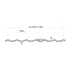 Металлочерепица Ruukki Monterrey Rough matt 0,45мм RR-32 (Лесной орех) Самбор