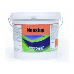 Швидкосхоплюючий цементуючий розчин Neotex Neostop для герметизації витоків і плям вогкості 5 кг Суми