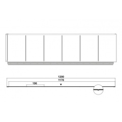 Металлочерепица Ruukki Hyygge Crown BT 0,60 мм RR-2h3 (Серый графит) Каменец-Подольский