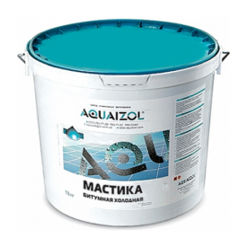 Бітумна мастика Aquaizol холодна 10 кг