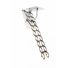 Лестница на чердак Oman Termo Flex Metal Box 120x70 H290 Весёлое