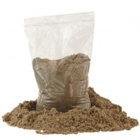 Песок строительный в мешках по 30 литров