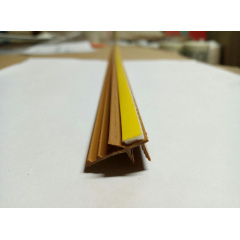 Профиль оконный примыкания золотой дуб с манжетой 6 мм без сетки Киев
