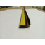 Профіль віконний примикання коричневий з манжетою 6мм без сітки Одеса