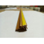 Профіль віконний примикання золотий дуб з манжетою 6 мм без сітки Івано-Франківськ
