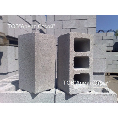 Будівельний стіновий бетонний блок 400х200х200 мм (390х190х190 мм) Киев