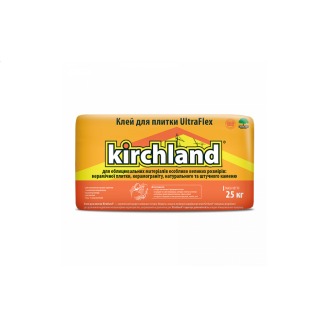 Клей для плитки Kirchland Ultra Flex 25 кг