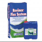 Високоеластична цементна гідроізоляція Revinex Flex + Revinex Flex ES 37 кг А+Б