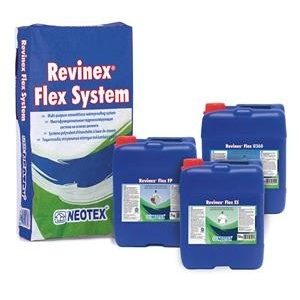 Цементна гідроізоляція Revinex Flex FP System 32 кг А+Б