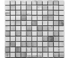 Керамическая мозаика Котто Керамика CM 3020 C2 GRAY WHITE 300x300x10 мм