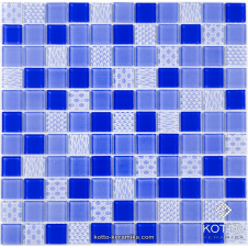 Фото - Стеклянная мозаика Котто Керамика GM 4052 C3 COBALT M COBALT W STRUCTURE 300х300х4 мм Стеклянная мозаика Котто Керамика GM 4052 C3 COBALT M COBALT W STRUCTURE 300х300х4 мм