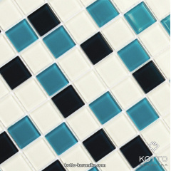 Скляна мозаїка Котто Кераміка GM 4021 C3 CERULEAN D CERULEAN M WHITE 300х300х4 мм Київ