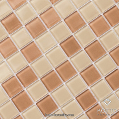 Скляна мозаїка Котто Кераміка GM 4038 C2 BEIGE M BEIGE W 300х300х4 мм Київ
