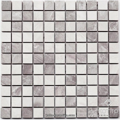 Керамическая мозаика Котто Керамика CM 3019 C2 GRAY WHITE 300x300x10 мм Николаев