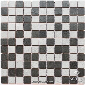 Керамическая мозаика Котто Керамика CM 3029 C2 GRAPHIT GRAY 300x300x8 мм