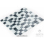 Стеклянная мозаика Котто Керамика GM 4043 C3 STEEL D STEEL M WHITE 300х300х4 мм Киев
