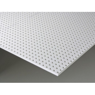 Акустическая панель Knauf Cleaneo 12/25 квадратная перфорация 2,4 м2/лист 2000x1200x12,5 мм