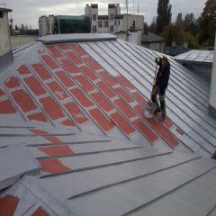 Гідроізоляція даху з оцинкованого металу Івано-Франківськ