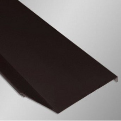 Планка примыкания Aquaizol ПП-2 0,5 мм 2 м коричневый Бушево