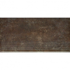 Ступенька Paradyz Ilario brown prosta struktura 30x60 см
