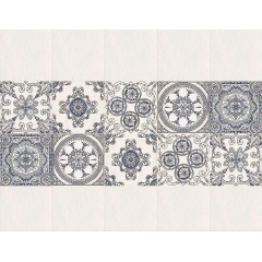 Настенная плитка Paradyz Sevilla Azul Dekor E 198х198 мм (1177894) Киев